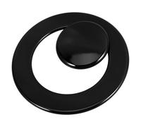 RORPOIR Jeu De 2 Couvercles De Brûleur à Gaz 130, Protection Pour Plaque De Cuisson, Remplacement Chapeau De Brûleur, Accessoires Solides Pour Cuisinière à Gaz, Entretien Facile