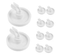 RORPOIR Jeu De Roulettes De Rechange En Plastique Pour Panier Inférieur De Lave-vaisselle 10 Pièces Installation Facile