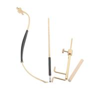 RORPOIR Kit de 4 Outils Légers en Métal pour Réglage et Installation de L’âme du Violon et Violoncelle, pour Luthiers en Studio Coulisses
