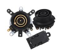 RORPOIR Kit de Remplacement 3 Pièces pour Bouilloire Électrique Base de Thermostat Coupleur de Contrôle Thermique et Interrupteur Socle Solide Compatible Appareils Électroménagers