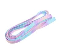 RORPOIR Lacets Plats Tie-dye en Tissu pour Chaussures 120cm | Accessoire pour Baskets, Usage Quotidien, Résistance à L’usure, Style Classique et Décoratif