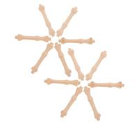 RORPOIR Lot de 12 Accessoires Miniatures pour Maison De Poupée Modèle De Maison De Poupée Accessoires De Micro-Scène Colonne Romaine Miniature Décoration De Maison De Poupée Statue