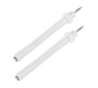 RORPOIR Lot de 2 Aiguilles D'allumeur de Cuisinière à Gaz en Céramique et Acier Inoxydable, Compatibilité pour Réchaud Gaz Naturel et Propane, Durabilité Longue Durée, Cuisine Domestique