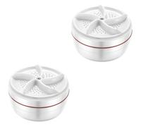 RORPOIR Lot De 2 Mini-machines À Laver Intelligentes Et Portables Pour Le Linge Idéales Pour Les Dortoirs Et La Maison