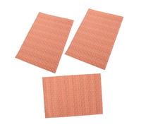RORPOIR Lot De 3 Autocollants Muraux pour Maison De Poupée en Pierre À Décoller Et À Coller