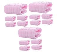 RORPOIR Lot De 3 Bavoirs En Mousseline Pour Bébé Serviettes Absorbantes Pour Le Visage Serviettes Pour La Bave De Fête Prénatale 5 Pièces X 3
