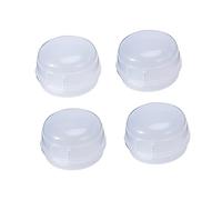 RORPOIR Lot De 4 Couvercles De Poêle Pour Camping-car Couvercles À Charnière Réutilisables En Plastique 12 X 5 X 3 Cm