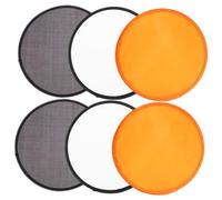 RORPOIR Lot De 6 Éventails Pliants Ronds De Style Pour La Photographie De Soirées Dansantes