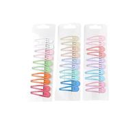 RORPOIR Lot De 60 Pinces À Cheveux En Forme De Gouttelettes Pour Filles Garçons Filles Confortables Élégantes Aléatoires