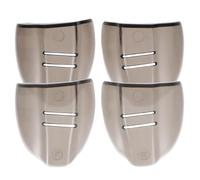 RORPOIR Lunettes aile latérale en TPU 2 paires Marron - Protections latérales faciles à installer pour jardinage et travail en atelier