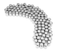 RORPOIR Manchons de Sertissage pour Tuyaux Hydrauliques en Acier Inoxydable, 100 Pièces, Accessoires de Raccordement Haute Pression, Résistants à L'usure pour Systèmes Industriels