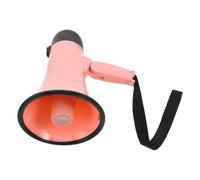 RORPOIR Megaphone Portable à Volume avec Amplificateur Vocal Batterie Rechargeable USB Puissant pour Sports Animations et Rassemblements Extérieurs Rose