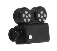 RORPOIR Mini projecteur Ornement de Bureau projecteur rétro Petit projecteur rétro décoration Décor rétro Mini-projecteur portatif Statue de projecteur de Film Statue rétro résine Black