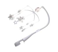 RORPOIR Mobile Musical Pour Berceau Bébé, Jouet Suspendu Étoile à Cinq Branches, Tissu Doux Et Coloré, Développement Moteur, Décor Chambre Bébé, Présent Baby Shower