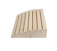 RORPOIR Oreiller de Sauna en Bois Courbé Beige pour Cabine Vapeur