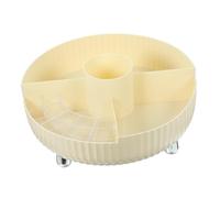 RORPOIR Organisateur De Soins De La Peau Commode Organisateur De Maquillage Rotatif Plateau Rotatif pour La Maison Accès Facile Design Élégant