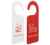 RORPOIR Panneau de Porte Facile à Monter « Ne Pas Déranger » Double Face en Pvc et Haute Durabilité, pour Hôtel, Club ou Bar