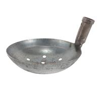 RORPOIR Pelle à Tamis en Fer à Grosse Capacité pour Nettoyage des Eaux Usées et Boues de Drainage, Conception Verticale et Robuste pour Usage Domestique et Construction