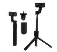 RORPOIR Perche à Selfie et Rotation 360° en Alliage D'aluminium Noire Multifonction Trépied Compact en Stabilisateur Smartphone pour Téléphone Portable