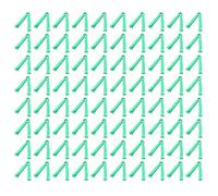 RORPOIR Pinces Ombilicales Jetables en Pp Vert Clair pour -nés Animaux , Lot de 100 Pièces , Prévention des Hémorragies du Cordon , Accessoires pour Mise Couleur Aléatoire Plusieurs styles