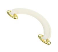 RORPOIR Poignée de Rechange pour Valise et Bagages en Simili Matière Blanche, Poignée de Boîte à Outils Ergonomique, Résistante et Lisse, Accessoire de Remplacement pour Voyage