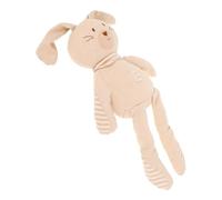 RORPOIR Poupée Bébé En Coton Bio Animaux Pour Enfants Animal En Peluche Pour Enfants Bébé Poupée Poupée En Peluche Pour Enfants Jouets De Bébé Poupée Lapin Beige