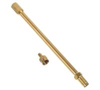 RORPOIR Prolongateur de Valve Tige Allongée Solide en Laiton Robuste Extension pour Pneus de Voiture et Moto Adaptée aux Camions