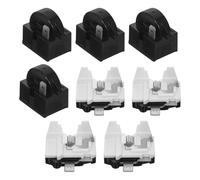 RORPOIR Relais de Démarrage Ptc et Protecteur Thermique pour Compresseur de Réfrigérateur et Mini Congélateur Coffre, Kit 4 Unités Contrôle Précis de Température pour Usage Domestique