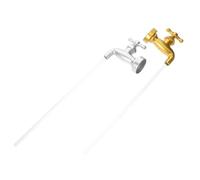 RORPOIR Robinet De Fontaine À Circulation Invisible Robinet De Fontaine À Faire Soi-Même Bec Verseur D'Éau Invisible RRobinet Flottant pour Jardin