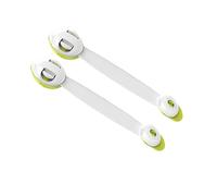 RORPOIR Serrures De Sécurité Pour Réfrigérateur Enfant Et Bébé Double Bouton Installation Facile Pour Tiroirs Appareils Électroménagers Vert