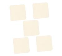 RORPOIR Serviette Pour Bébé 5 Pièces Carrés De Mousseline De Fibre Visage Nouveau-né Réutilisable Robuste Adapté Aux Tout-petits