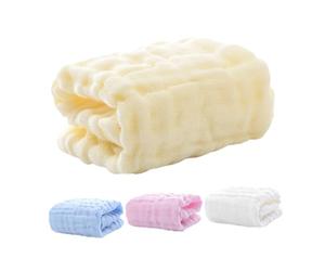 RORPOIR Serviettes en Coton pour Bébé 4pcs Six Couches Ultra Absorbantes et Douces, pour Peaux Délicates Lors de Baby Shower ou Occasions Spéciales