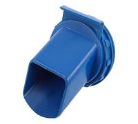 RORPOIR Sortie en Plastique Bleu Silo à Grains Grosse Capacité pour Contrôle Précis des Grains, Facile à Nettoyer, Adaptée aux Grands Seaux de Riz pour Stockage et Transport