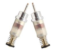 RORPOIR Soupape de sécurité à thermocouple en acier inoxydable 2pcs, thermocouple pour extérieur, protection extinction flamme, pour foyer extérieur et appareils à gaz