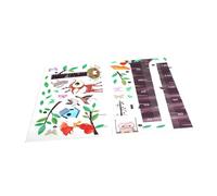 RORPOIR Sticker Mural Représentant Une Branche D'oiseau Tableau De Taille Amusant Pour D'enfant