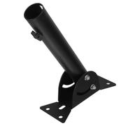 RORPOIR Support d'antenne extérieure, Support de mât d'antenne et Support Mural pour Satellite, Acier Noir, résistance aux intempéries, Usage Domestique en extérieur