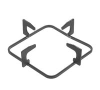 RORPOIR Support De Brûleur à Gaz En Fonte Noire Antidérapante Pour Cuisinière à Gaz, Accessoire Pratique Cuisine Adapté Pour Usage Domestique Et Professionnel