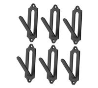 RORPOIR Support De Fixation Pour Crânes De Cerf Européens Pour Trophées De Chasse Construction Robuste Installation Facile Support Mural Décoratif 6 Pièces