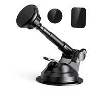 RORPOIR Support De Téléphone Télescopique pour Voiture Fixation Magnétique pour Pare-Brise