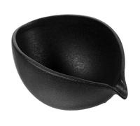 RORPOIR Tasse à Thé Rétro en Céramique Noire, Verseuse de Séparation