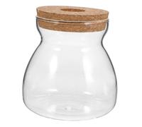 RORPOIR Terrarium Verre Transparent avec Pot pour Plantes Hydroponiques et Micro Vase Décoratif Stable et Pratique Contenant pour et Décor Intérieur Moyenne Trapézoïdale