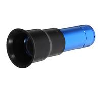 RORPOIR Testeur de Lampe à œufs LED Portable, Outil d'incubation des œufs, Alliage d'Aluminium Bleu, Petite Taille Légère, Usage Intérieur Et Extérieur, Vérification Fécondation Et