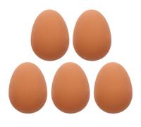 RORPOIR Œufs rebondissants en Caoutchouc Lot de 5 pour Chien, Compagnon pour Jeu et Interaction avec Animaux