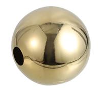 RORPOIR Vase en Céramique Doré de Style Simple Forme Ronde, Décoratif et Texture Raffinée, pour Bureau et Environnement Domestique