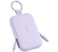 RORRY CharmGo Batterie Externe 5000mAh Power Bank avec Câbles Intégrés