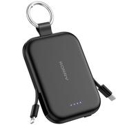 RORRY CharmGo Batterie Externe 5000mAh Power Bank avec Câbles Intégrés