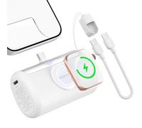 RORRY PalmGo Batterie externe 10 000 mAh Mini Power Bank PD 22,5 W USB C