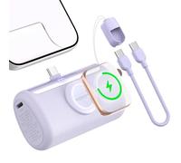RORRY PalmGo Batterie externe 10 000 mAh Mini Power Bank PD 22,5 W USB C