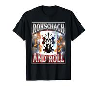 Rorschach and Roll Guitare Musicale Amusante Psychologie Inkblot Pun T-Shirt