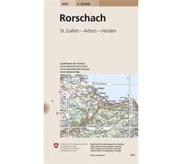 Rorschach Echelle 1:25 000 - Collectif - Office Federal De Topographie Suisse - broché - Atlas / carte